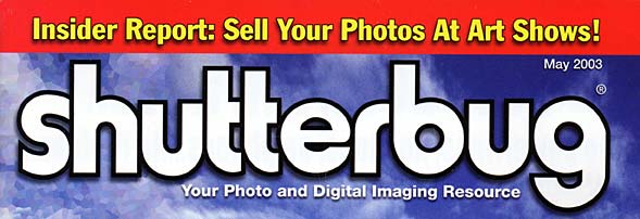 Selling Photography at Art Shows - Featured in Shutterbug Magazine